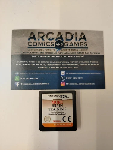 More Brain Training Del Dr. Kawashima Nintendo DS NDS Solo Cartuccia Loose